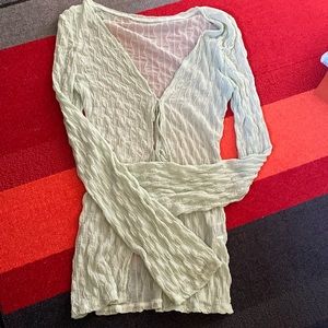 SHEIN light green top, worn once